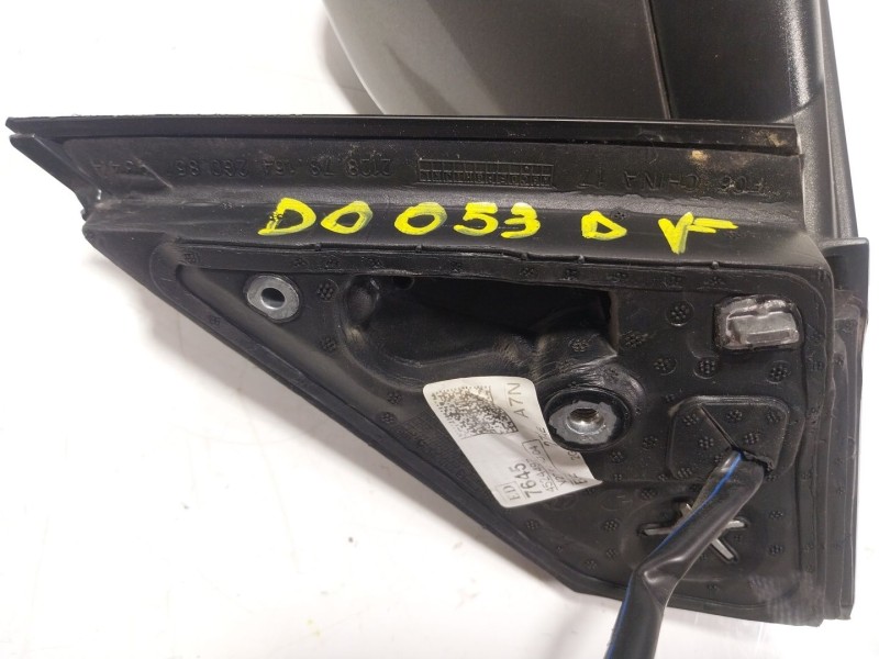 Recambio de espejo derecho para volkswagen polo vi (aw1, bz1, ae1) 1.0 tsi referencia OEM IAM   