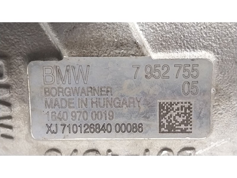 Recambio de turbocompresor para bmw 2 active tourer (u06) 220i mild hybrid referencia OEM IAM  795275505 