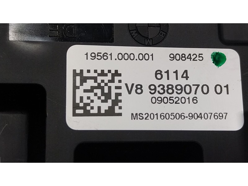 Recambio de caja reles / fusibles para bmw 4 coupé (f32, f82) 420 d referencia OEM IAM  6114938907001 