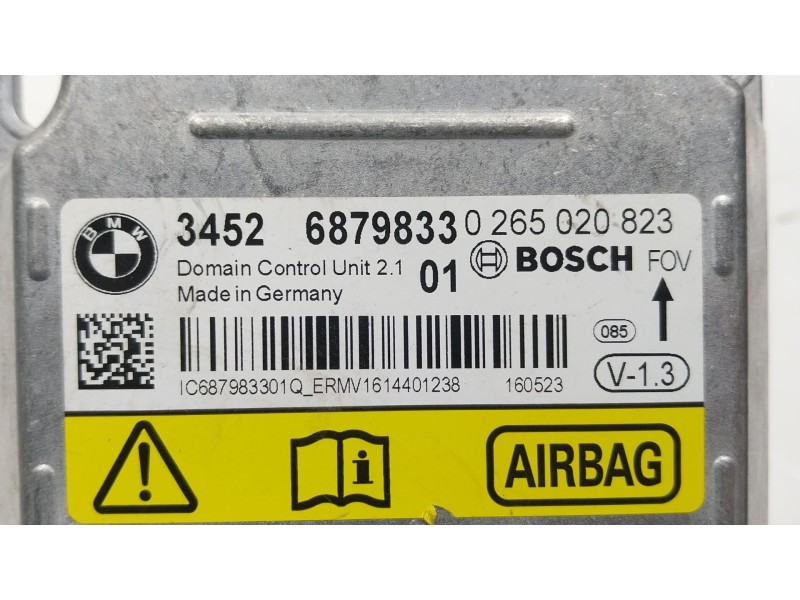 Recambio de centralita airbag para bmw 4 coupé (f32, f82) 420 d referencia OEM IAM  3452687983301 