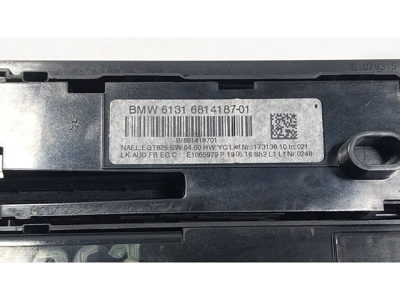 Recambio de mando climatizador para bmw 4 coupé (f32, f82) 420 d referencia OEM IAM  6411936354602 