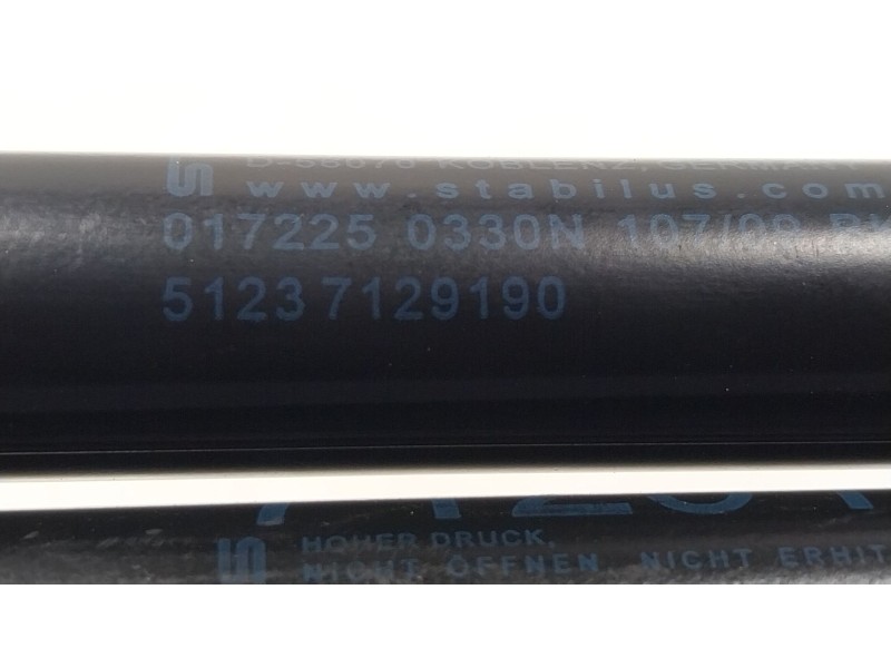 Recambio de amortiguador capot para bmw 3 descapotable (e93) 325 d referencia OEM IAM  51237129190 