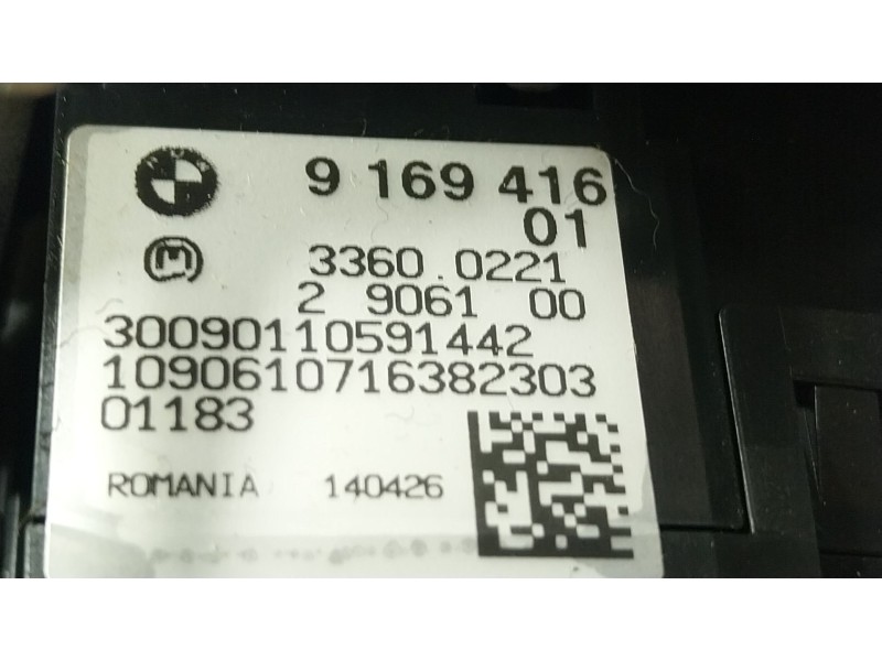 Recambio de mando luces para bmw 3 descapotable (e93) 325 d referencia OEM IAM  916941601 