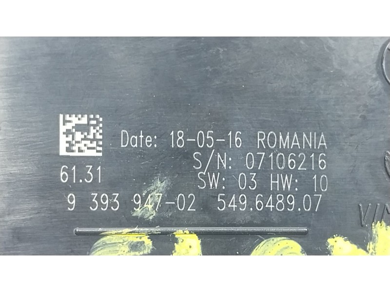 Recambio de mando luces para bmw 4 coupé (f32, f82) 420 d referencia OEM IAM  939394702 