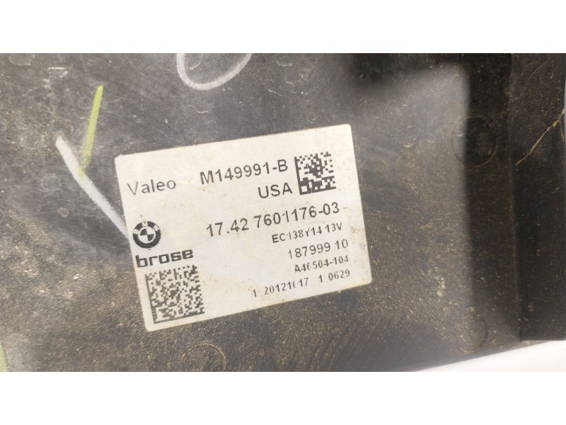 Recambio de electroventilador para bmw x3 (f25) sdrive 18 d referencia OEM IAM  67327562594 