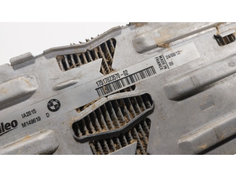 Recambio de intercooler para bmw x3 (f25) sdrive 18 d referencia OEM IAM  17517823570 