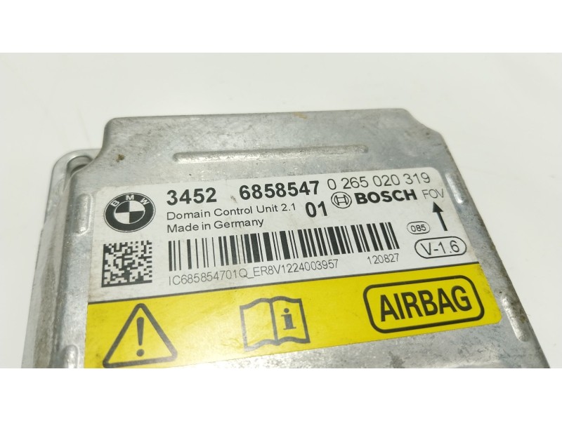 Recambio de centralita airbag para bmw x3 (f25) sdrive 18 d referencia OEM IAM  34526858547 