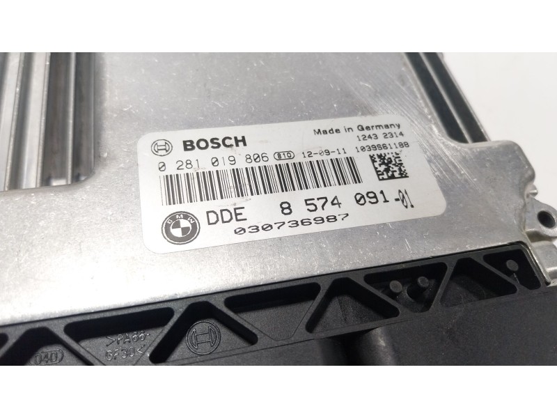 Recambio de centralita motor uce para bmw x3 (f25) sdrive 18 d referencia OEM IAM  857409101 