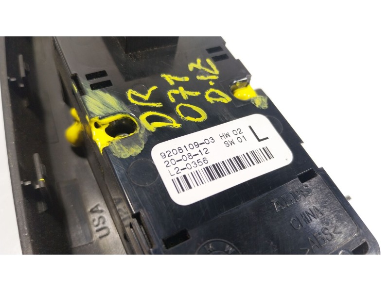 Recambio de mando elevalunas delantero izquierdo para bmw x3 (f25) sdrive 18 d referencia OEM IAM  920810903 
