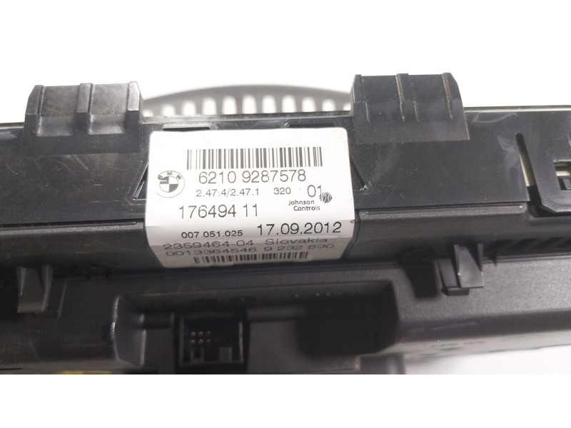 Recambio de cuadro instrumentos para bmw x3 (f25) sdrive 18 d referencia OEM IAM  62109287578 