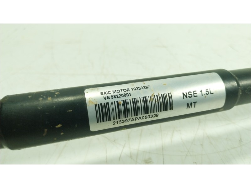 Recambio de transmision derecha para mg mg zs suv (azs1) 1.5 vti referencia OEM IAM  10233397 