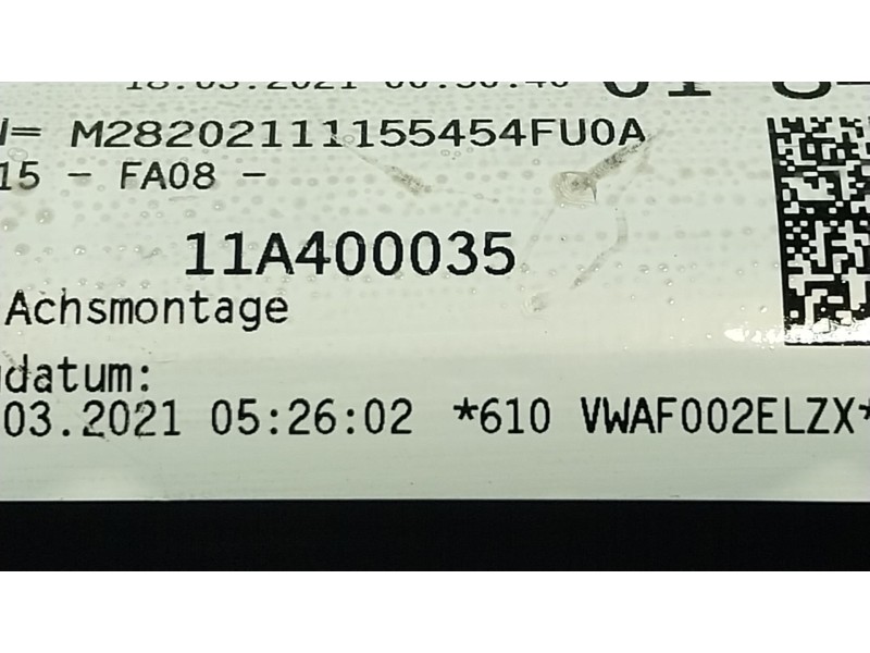 Recambio de amortiguador delantero izquierdo para volkswagen id.4 (e21) pro referencia OEM IAM  11A400035 