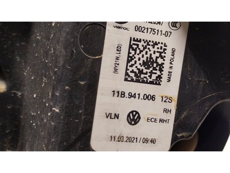 Recambio de faro derecho para volkswagen id.4 (e21) pro referencia OEM IAM  11B941006 