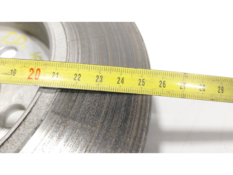 Recambio de disco freno trasero para mg mg zs suv (azs1) 1.5 vti referencia OEM IAM   