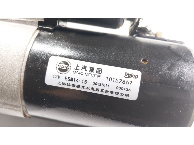 Recambio de motor arranque para mg mg zs suv (azs1) 1.5 vti referencia OEM IAM  10152867 