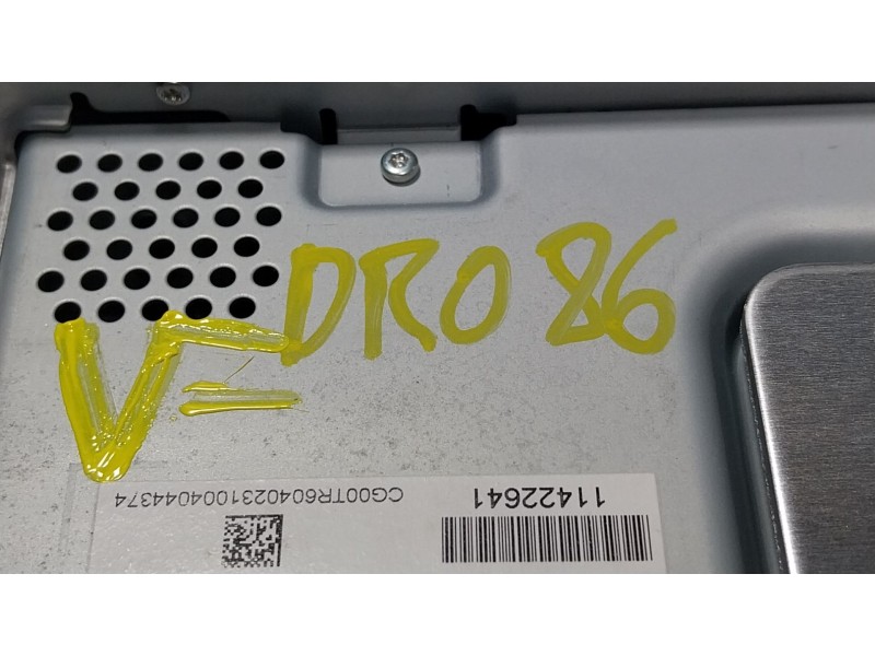 Recambio de pantalla multifuncion para mg mg zs suv (azs1) 1.5 vti referencia OEM IAM  654556455 