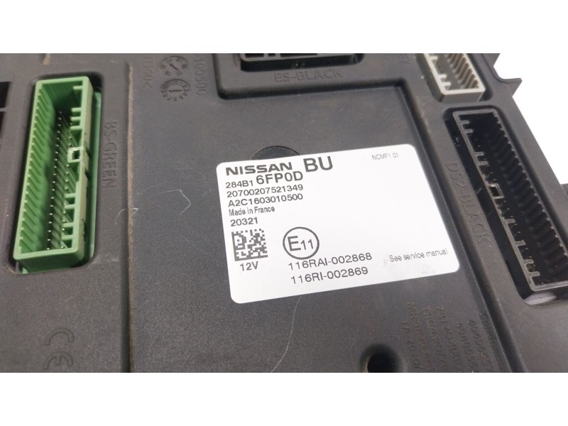 Recambio de modulo electronico para nissan qashqai ii (j11, j11_) 1.3 dig-t referencia OEM IAM  284B16FP0D 