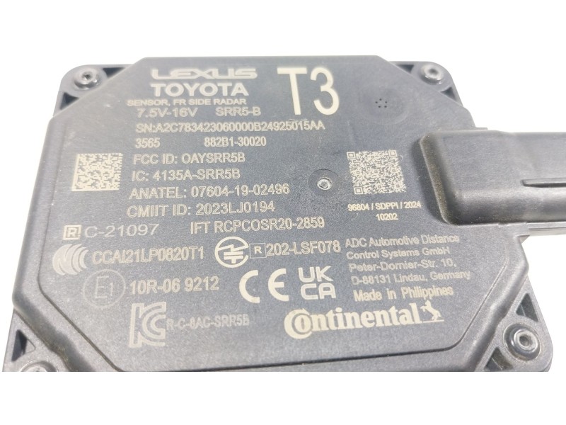 Recambio de modulo electronico para toyota land cruiser prado (_j15_) 2.8 d-4d (gdj155, gdj150) referencia OEM IAM 882B130031 88