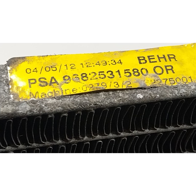 Recambio de condensador aire acondicionado para citroën ds5 1.6 hdi 110 referencia OEM IAM  9682531580 