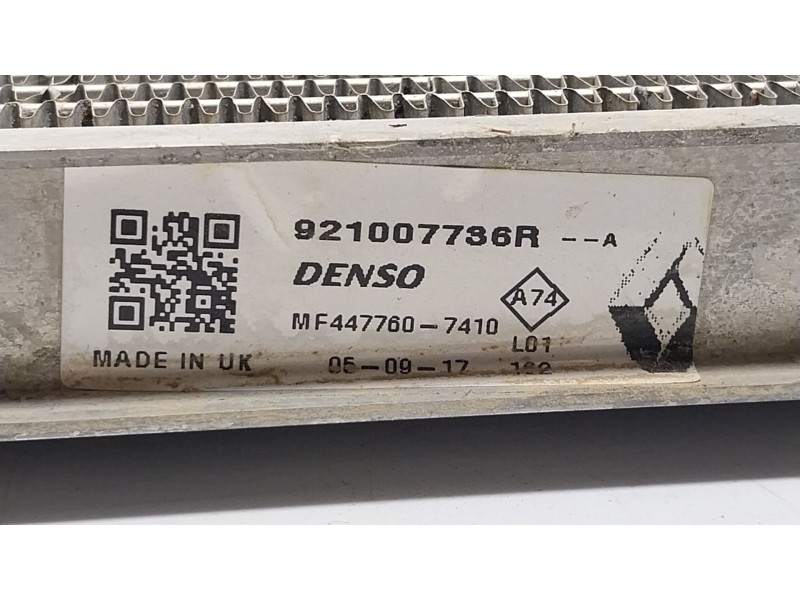 Recambio de condensador aire acondicionado para renault zoe (bfm_) zoe referencia OEM IAM 921007736R 921007736R 