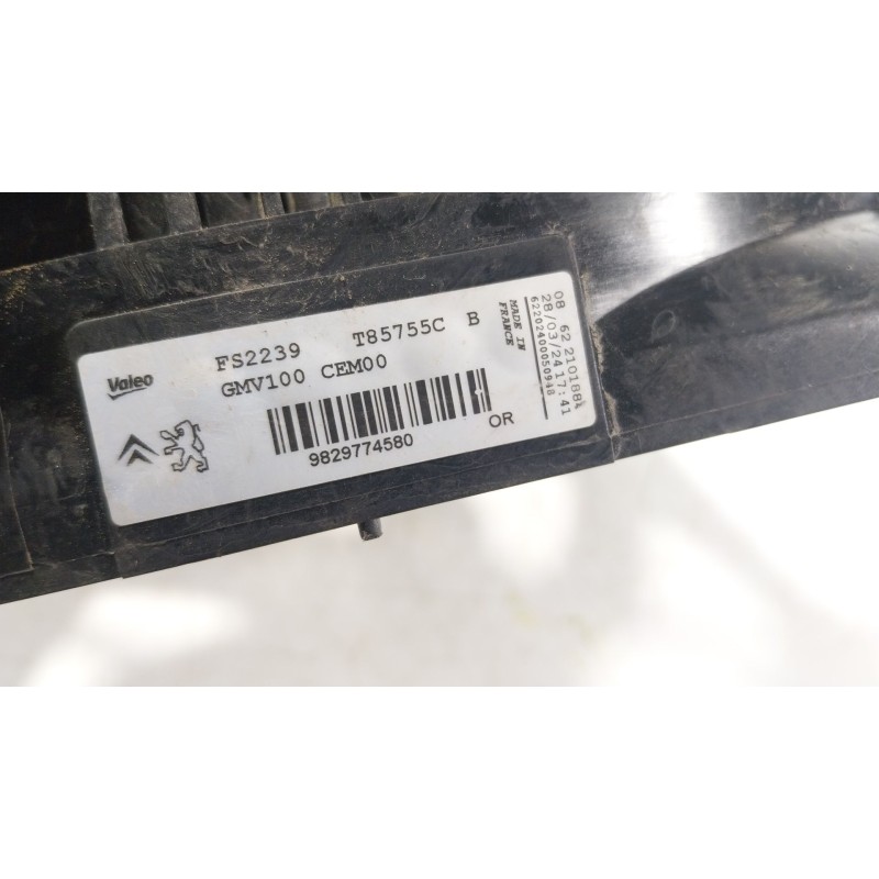 Recambio de electroventilador para citroën c3 iii (sx) 1.2 puretech 82 referencia OEM IAM 9829774580 9829774580 