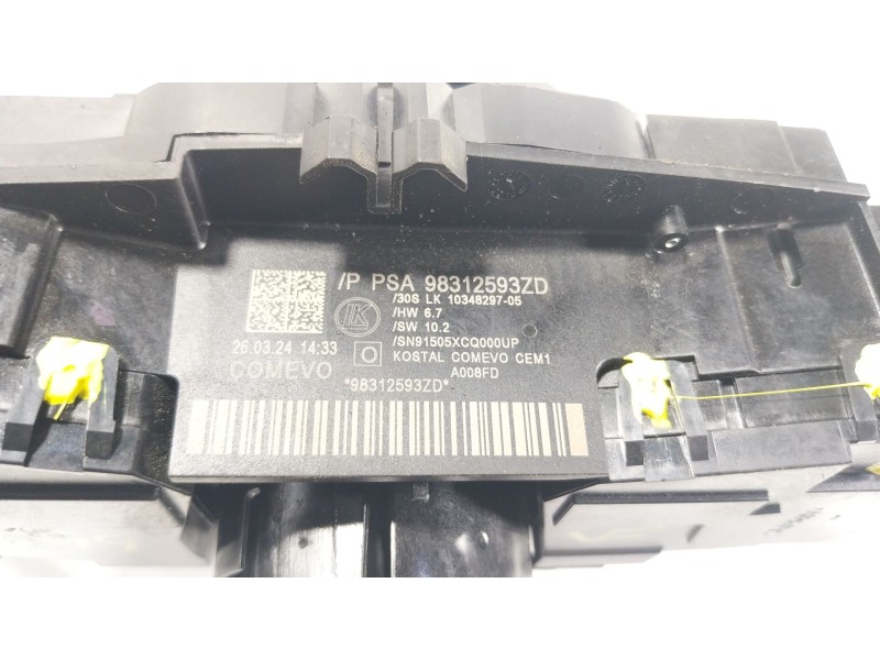 Recambio de mando luces para citroën c3 iii (sx) 1.2 puretech 82 referencia OEM IAM 98312593ZD 98312593ZD 