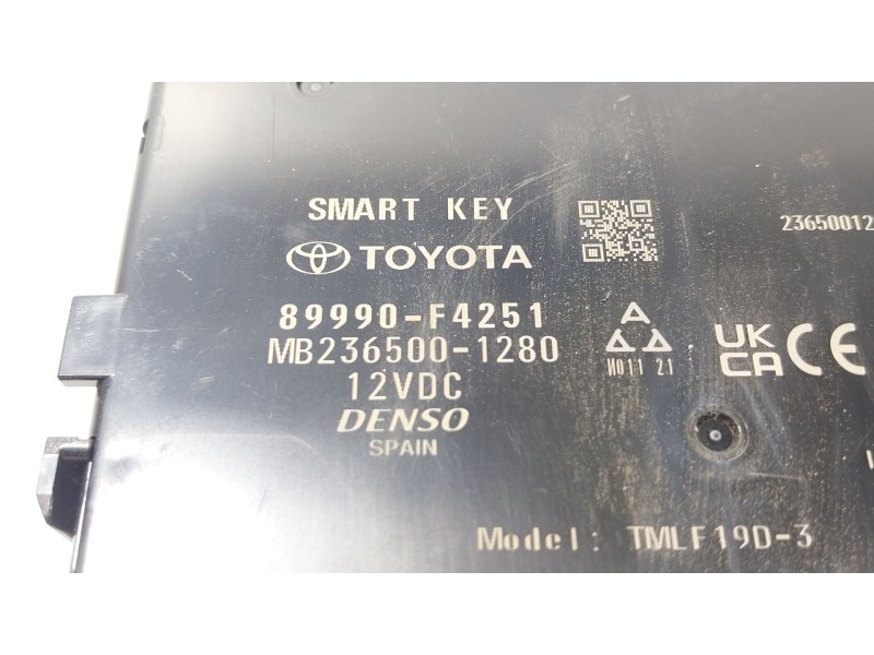 Recambio de modulo electronico para toyota c-hr (_x1_) 2.0 hybrid (maxh10) referencia OEM IAM 899H0F4030 89990F4251 