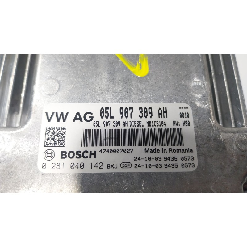 Recambio de centralita motor uce para volkswagen caddy v monospace (sbb, sbj) 2.0 tdi bmt referencia OEM IAM  05L907309AH 
