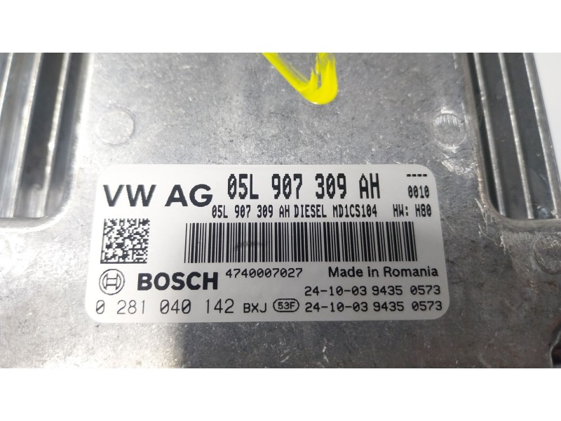 Recambio de centralita motor uce para volkswagen caddy v monospace (sbb, sbj) 2.0 tdi bmt referencia OEM IAM  05L907309AH 