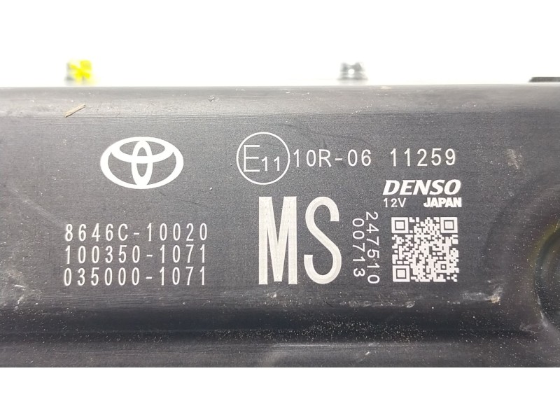 Recambio de modulo electronico para toyota c-hr (_x1_) 2.0 hybrid (maxh10) referencia OEM IAM 8646C10030 8646C10020 