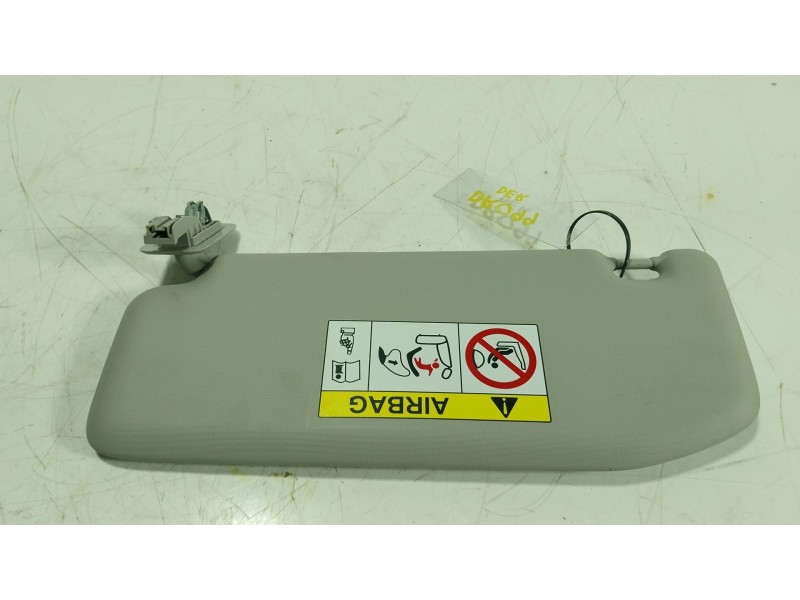 Recambio de parasol derecho para citroën c3 iii (sx) 1.2 puretech 82 referencia OEM IAM 98100807BJ  