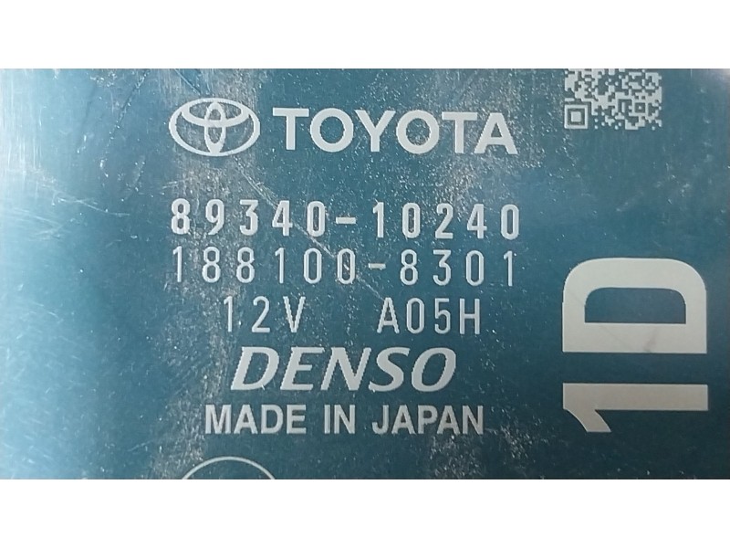 Recambio de modulo electronico para toyota c-hr (_x1_) 2.0 hybrid (maxh10) referencia OEM IAM 8934010240 8934010240 