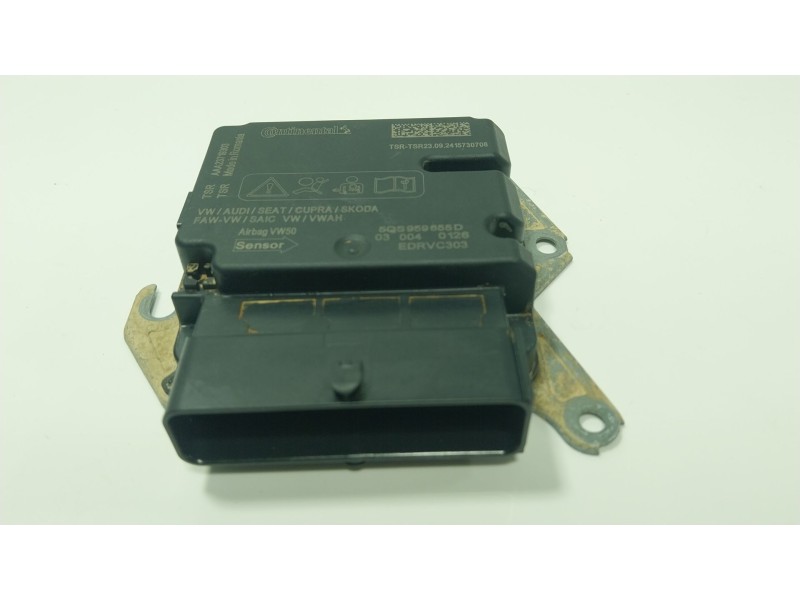Recambio de centralita airbag para volkswagen caddy v monospace (sbb, sbj) 2.0 tdi bmt referencia OEM IAM  5QS959655D 