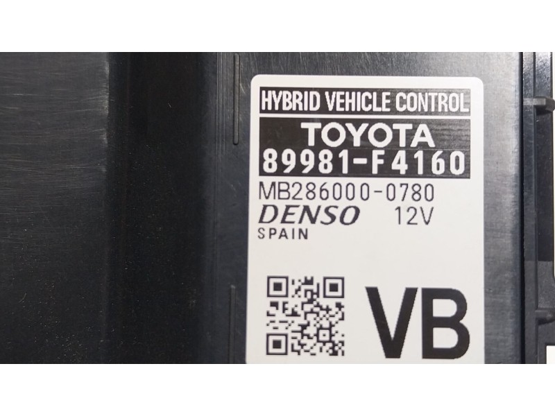 Recambio de modulo electronico para toyota c-hr (_x1_) 2.0 hybrid (maxh10) referencia OEM IAM 89981F4160 89981F4160 