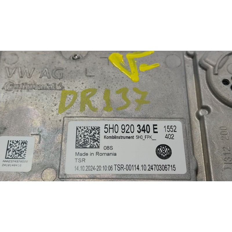 Recambio de cuadro instrumentos para volkswagen caddy v monospace (sbb, sbj) 2.0 tdi bmt referencia OEM IAM  5H0920340E 