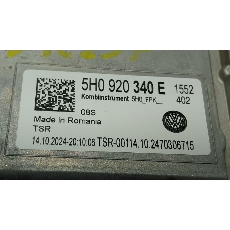 Recambio de cuadro instrumentos para volkswagen caddy v monospace (sbb, sbj) 2.0 tdi bmt referencia OEM IAM  5H0920340E 