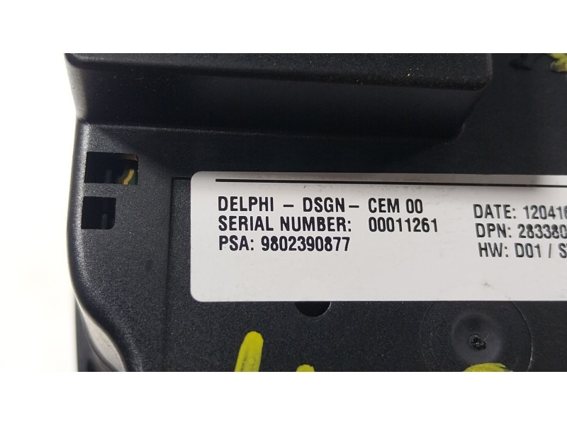 Recambio de mando multifuncion para citroën ds5 1.6 hdi 110 referencia OEM IAM 98023908ZD 9802390877 