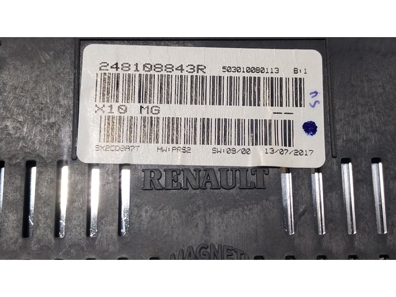 Recambio de cuadro instrumentos para renault zoe (bfm_) zoe referencia OEM IAM 248108843R  248108843R