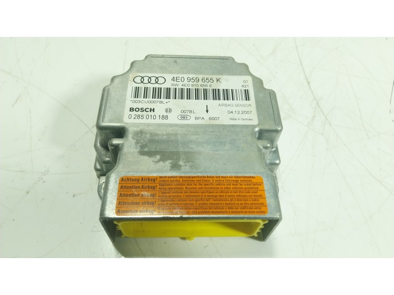 Recambio de centralita airbag para audi a8 d3 (4e2, 4e8) 3.0 tdi quattro referencia OEM IAM 4E0959655K 4E0959655K 