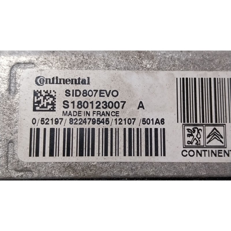 Recambio de centralita motor uce para citroën ds5 1.6 hdi 110 referencia OEM IAM 1606958380 9678628780 