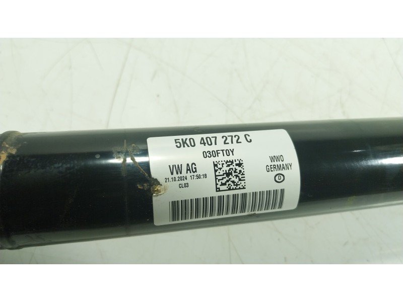 Recambio de transmision derecha para volkswagen caddy v monospace (sbb, sbj) 2.0 tdi bmt referencia OEM IAM  5K0407272C 