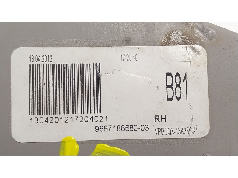 Recambio de piloto delantero derecho para citroën ds5 1.6 hdi 110 referencia OEM IAM 9687188680 968718868003 