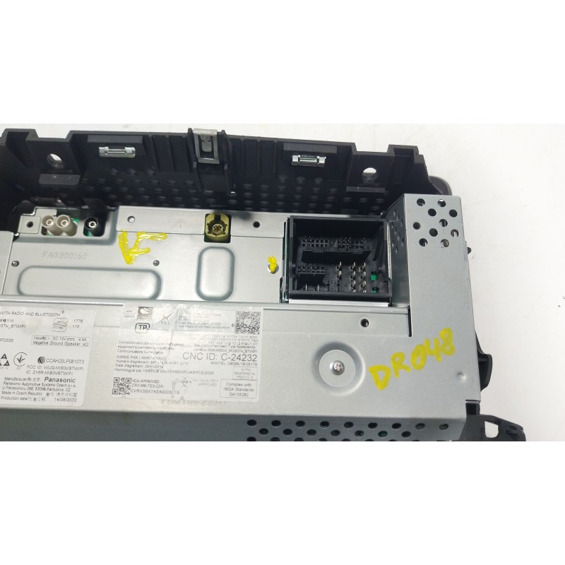 Recambio de pantalla multifuncion para seat leon sportstourer (kl8, kld) 1.0 tsi referencia OEM IAM  5FA035869D 