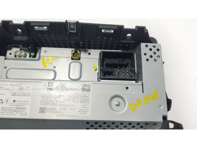 Recambio de pantalla multifuncion para seat leon sportstourer (kl8, kld) 1.0 tsi referencia OEM IAM  5FA035869D 