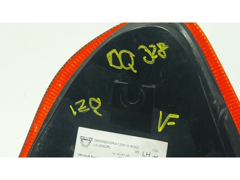 Recambio de piloto trasero izquierdo para dacia spring ev (b6m1) referencia OEM IAM  265559529R 