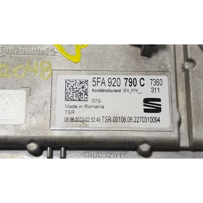 Recambio de cuadro instrumentos para seat leon sportstourer (kl8, kld) 1.0 tsi referencia OEM IAM  5FA920790C 