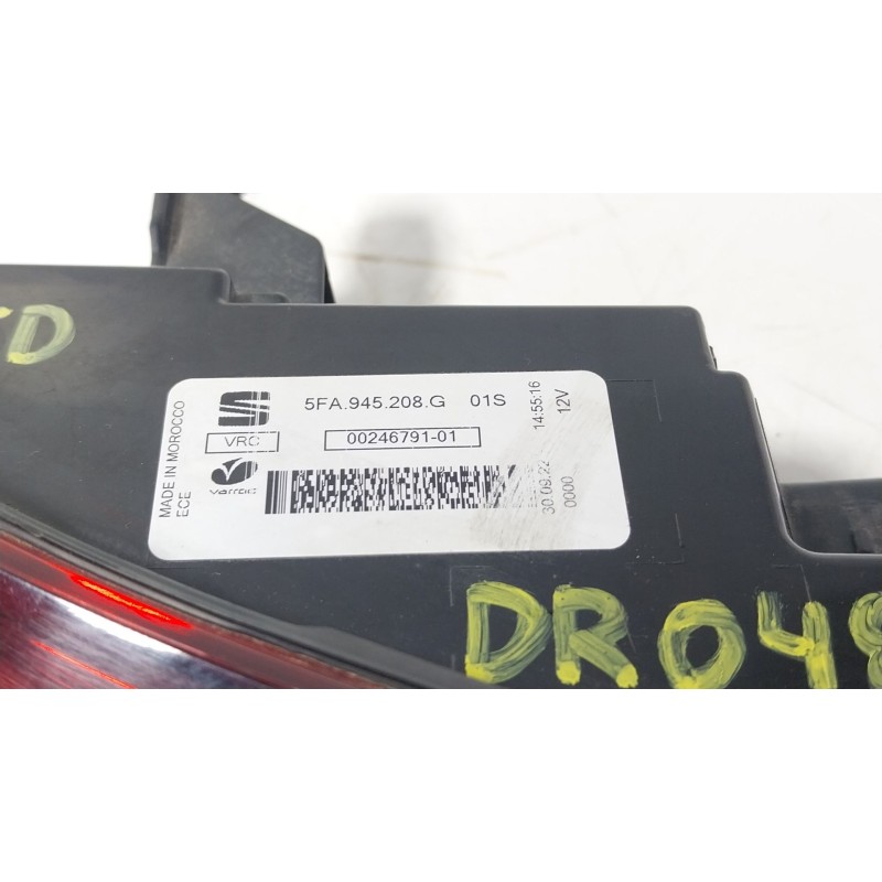 Recambio de piloto trasero izquierdo para seat leon sportstourer (kl8, kld) 1.0 tsi referencia OEM IAM  5FA945208G 