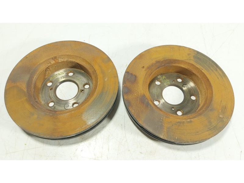 Recambio de disco freno delantero para toyota c-hr (_x1_) 2.0 hybrid (maxh10) referencia OEM IAM 43512F4051  