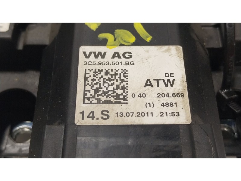 Recambio de mando intermitentes para volkswagen passat b7 (362) 2.0 tdi referencia OEM IAM  3C5953501BG 