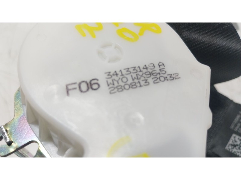 Recambio de cinturon seguridad trasero izquierdo para bmw 6 gran coupe (f06) 650 i xdrive referencia OEM IAM 72117289350  341329